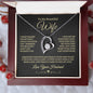 To My Beautiful Wife - Forever Love Necklace BY1