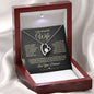 To My Beautiful Wife - Forever Love Necklace BY1