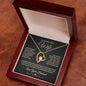 To My Beautiful Wife - Forever Love Necklace BY1