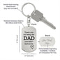 Thank You Stepdad Keychain