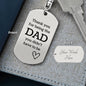 Thank You Stepdad Keychain