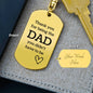 Thank You Stepdad Keychain