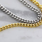 To My Son Cuban Link Chain