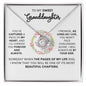 To My Sweet Granddaughter - *PERSONALIZED* Keepsake Necklace