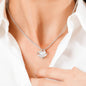 To My Beautiful Daughter, From Mom, Love Knot Necklace