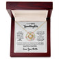 To My Sweet Granddaughter, Love MiMi - Keepsake Necklace