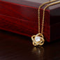 To My Beautiful Daughter, From Mom, Love Knot Necklace