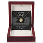 To My Beautiful Wife - Love Knot Necklace