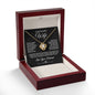 To My Beautiful Wife - Love Knot Necklace