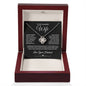 To My Beautiful Wife - Love Knot Necklace