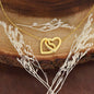 To My Beautiful Bride Hearts Necklace