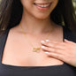 To My Beautiful Bride Hearts Necklace