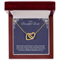 To My Beautiful Bride Hearts Necklace