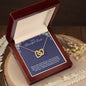 To My Beautiful Bride Hearts Necklace