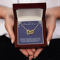 To My Beautiful Bride Hearts Necklace