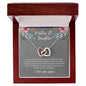 Mother & Daughter Interlocking Hearts Necklace