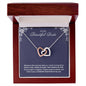 To My Beautiful Bride Hearts Necklace