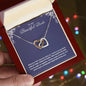 To My Beautiful Bride Hearts Necklace