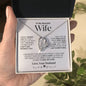 To My Beautiful Wife - Forever Love Necklace