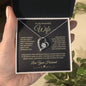 To My Beautiful Wife - Forever Love Necklace BY1