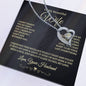 To My Beautiful Wife - Forever Love Necklace BY1