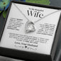 To My Beautiful Wife - Forever Love Necklace