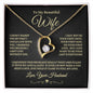 To My Beautiful Wife - Forever Love Necklace BY1