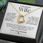 To My Beautiful Wife - Forever Love Necklace