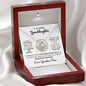 To My Sweet Granddaughter - *PERSONALIZED* Keepsake Necklace
