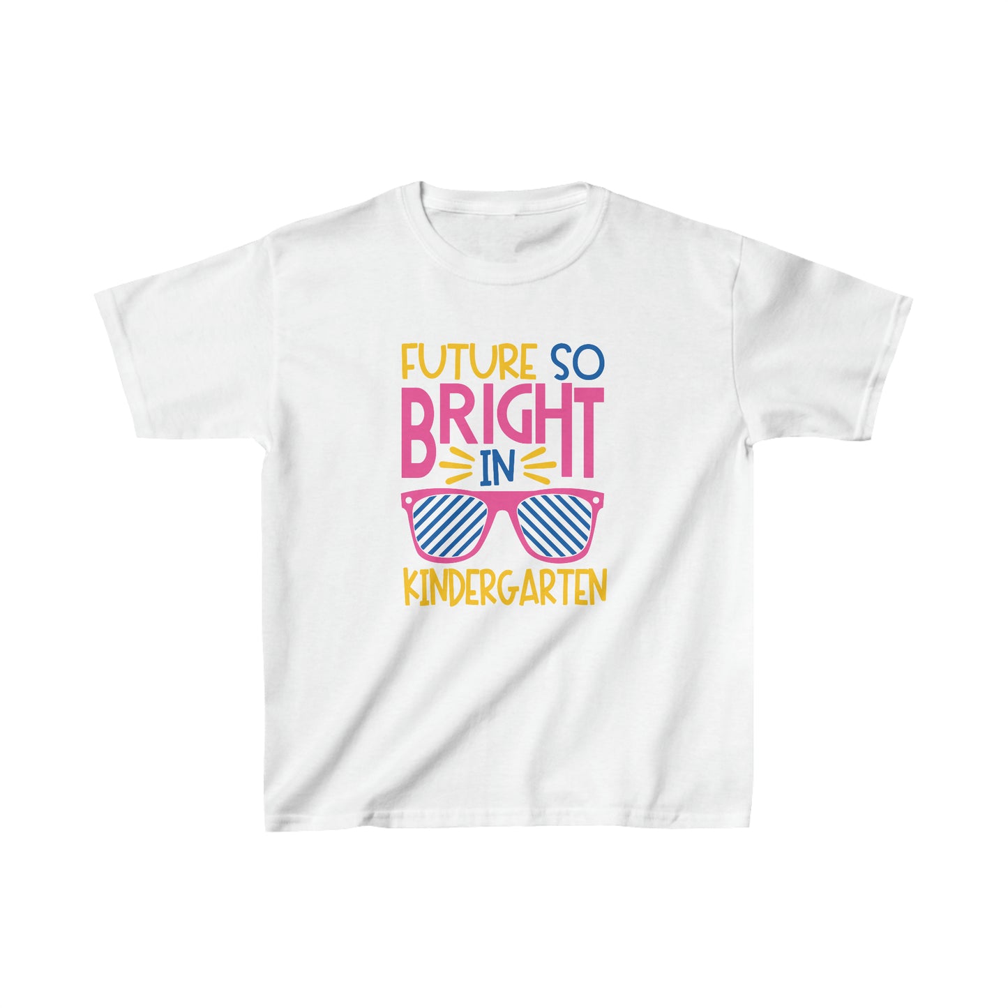 Future So Bright in Kindergarten - Kids Heavy Cotton™ Tee