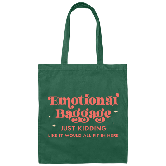 Emotional Baggage - Canvas Tote Bag