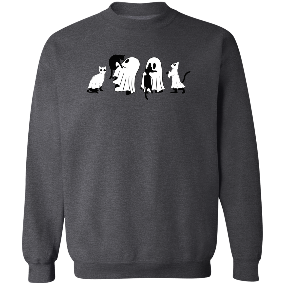 Silly Ghost Cats Sweatshirt