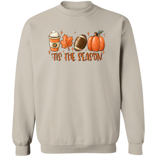 Tis The Season Fall Football Sweatshirt