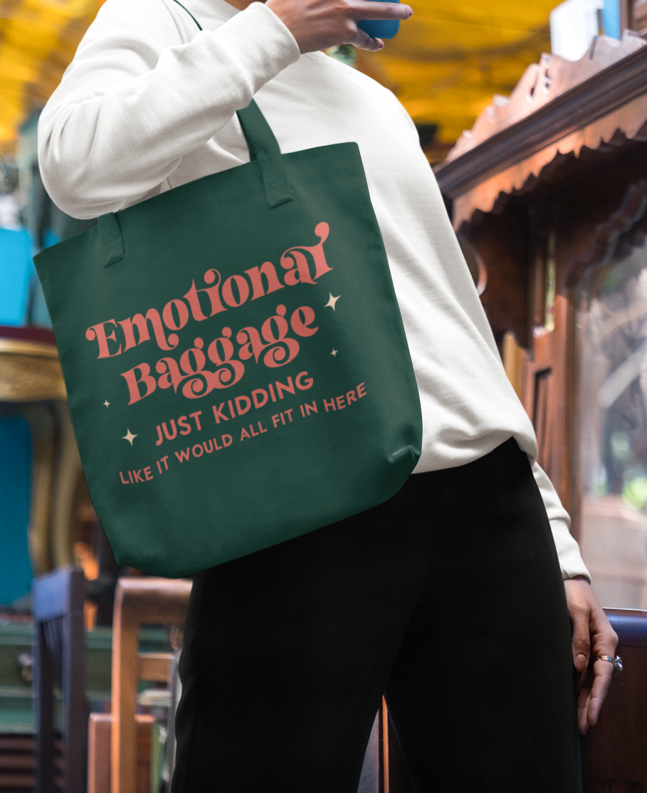 Emotional Baggage - Canvas Tote Bag