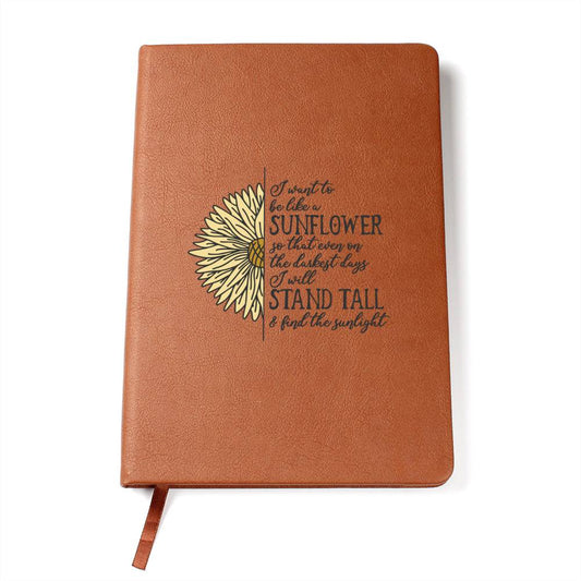 Sunflower Inspirational Journal