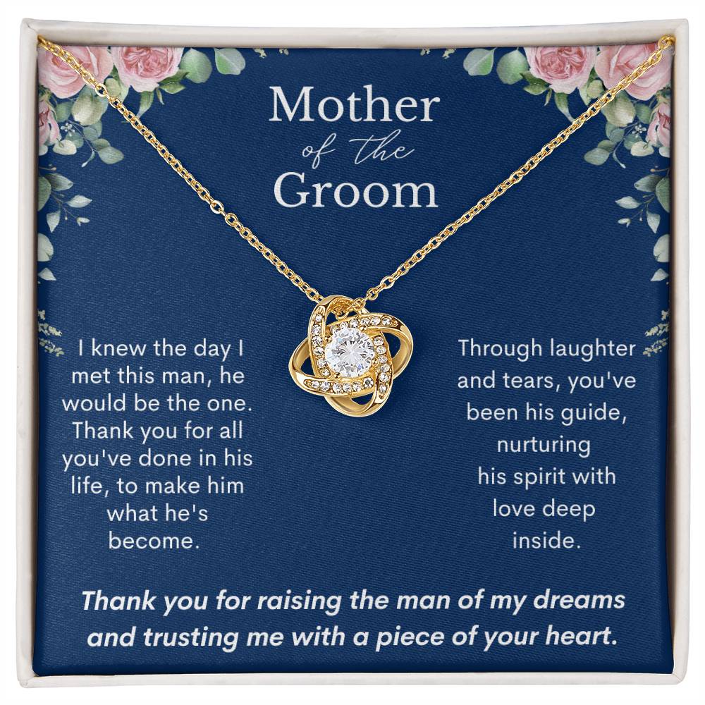 Mother of the Groom - Love Knot Necklace