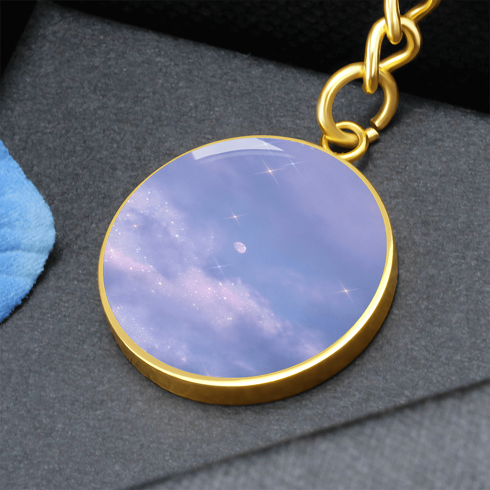 circular keychain