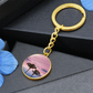 circular keychain