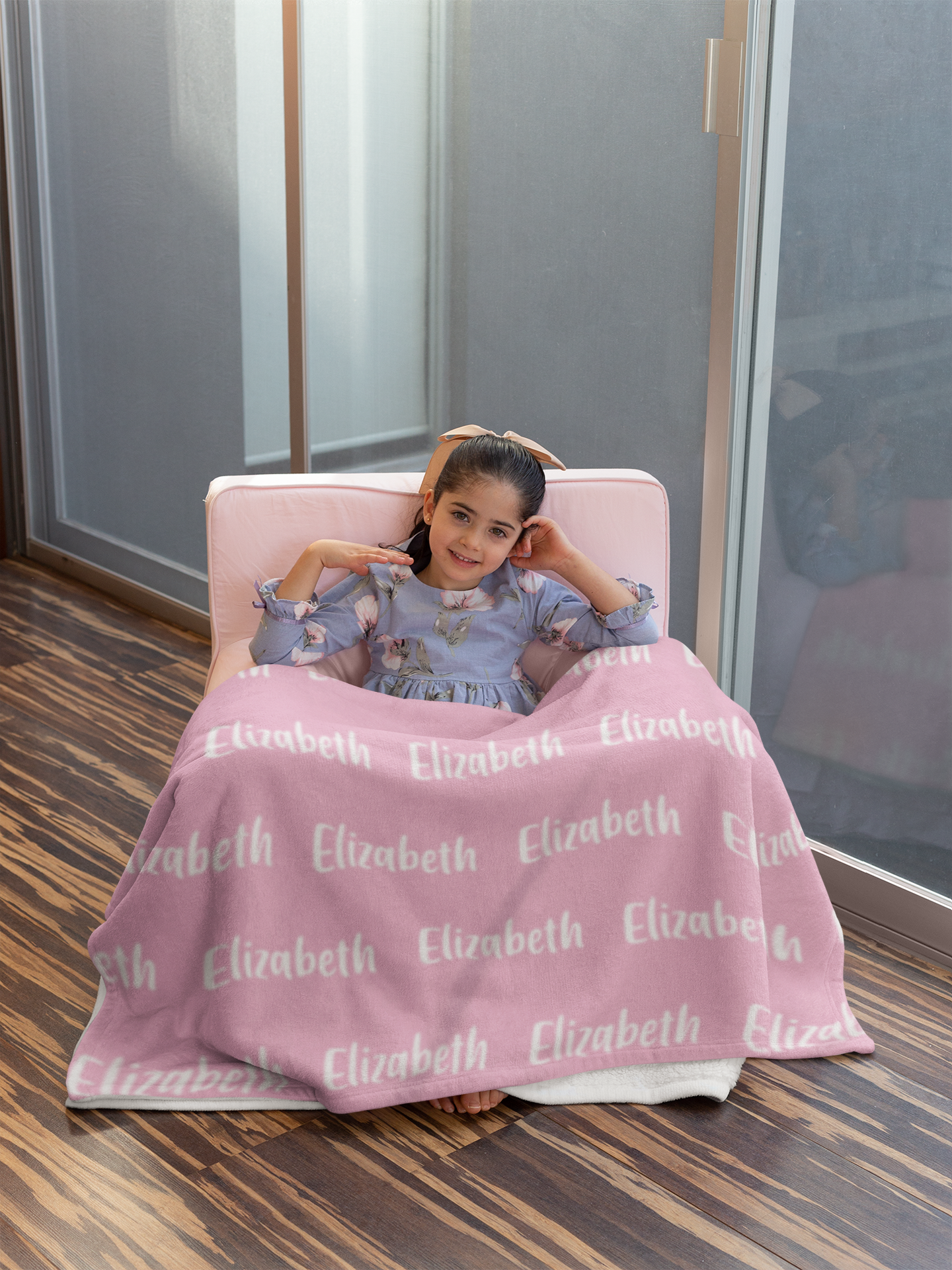 Personalized Cozy Plush Fleece Blanket – 50"×60"