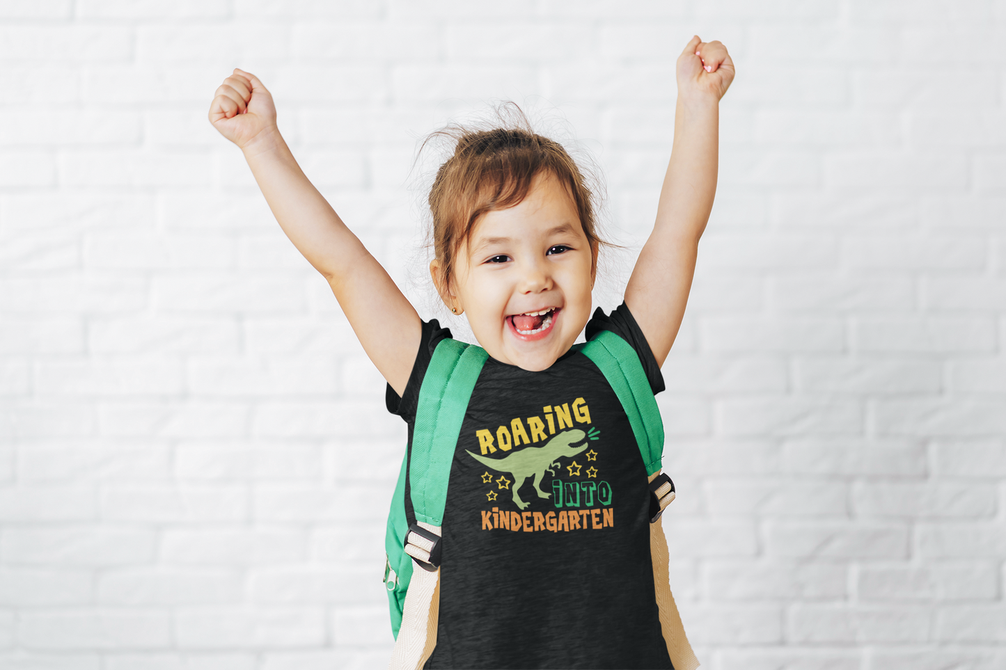 Roaring Into Kindergarten - Kids Heavy Cotton™ Tee